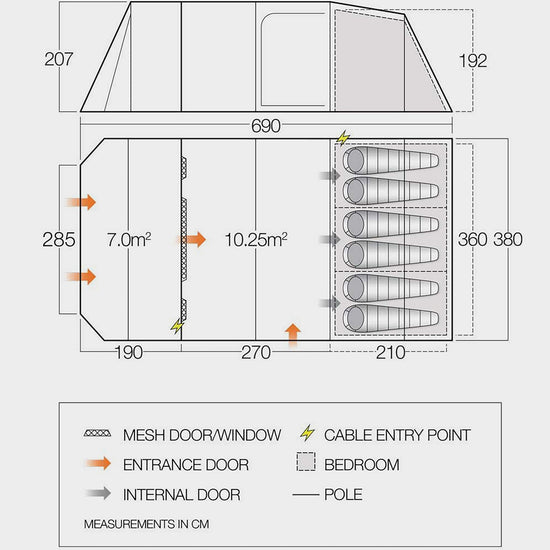 Refurbished Callao 600XL Tent