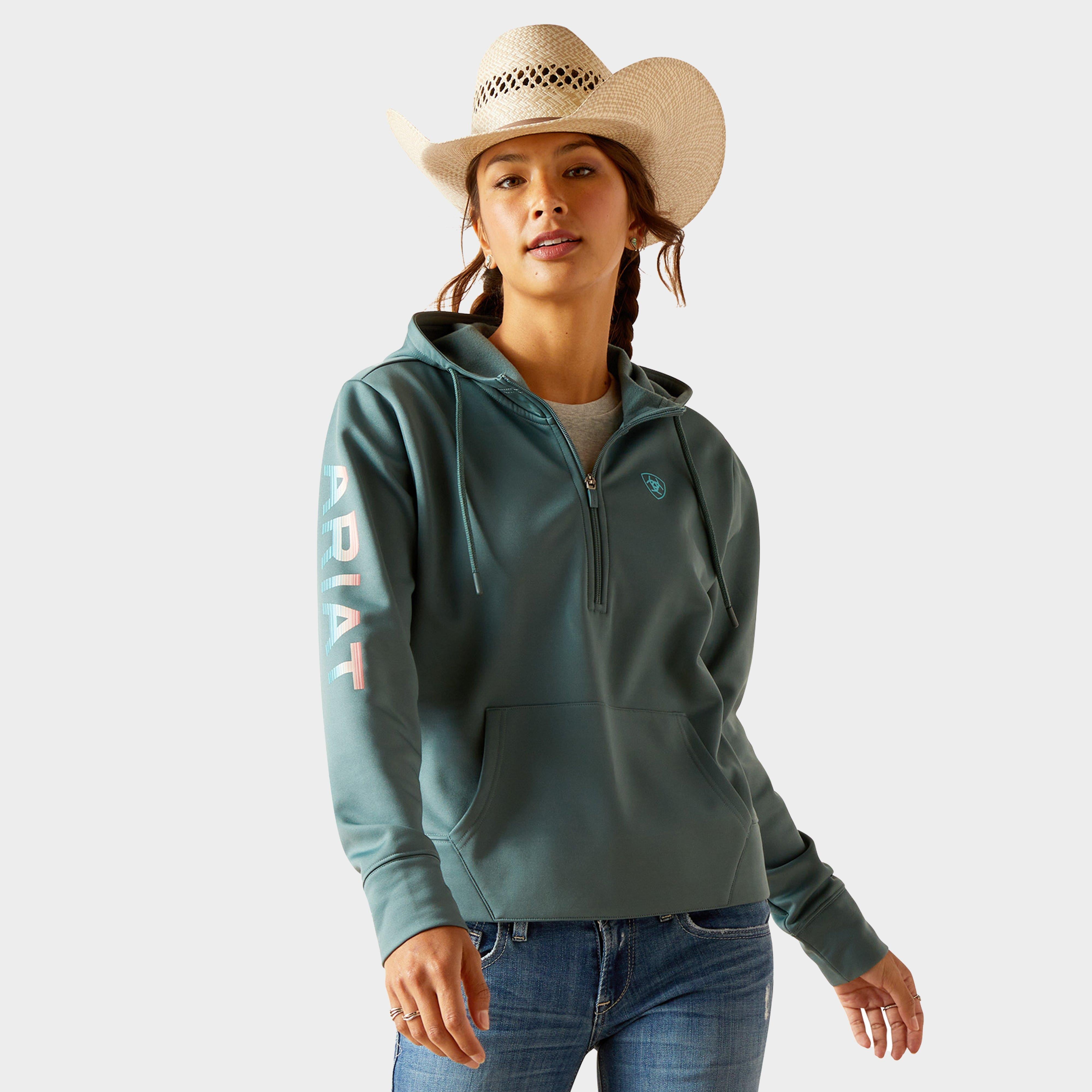 Womens Tek Hoodie 1/2 Zip Hoodie