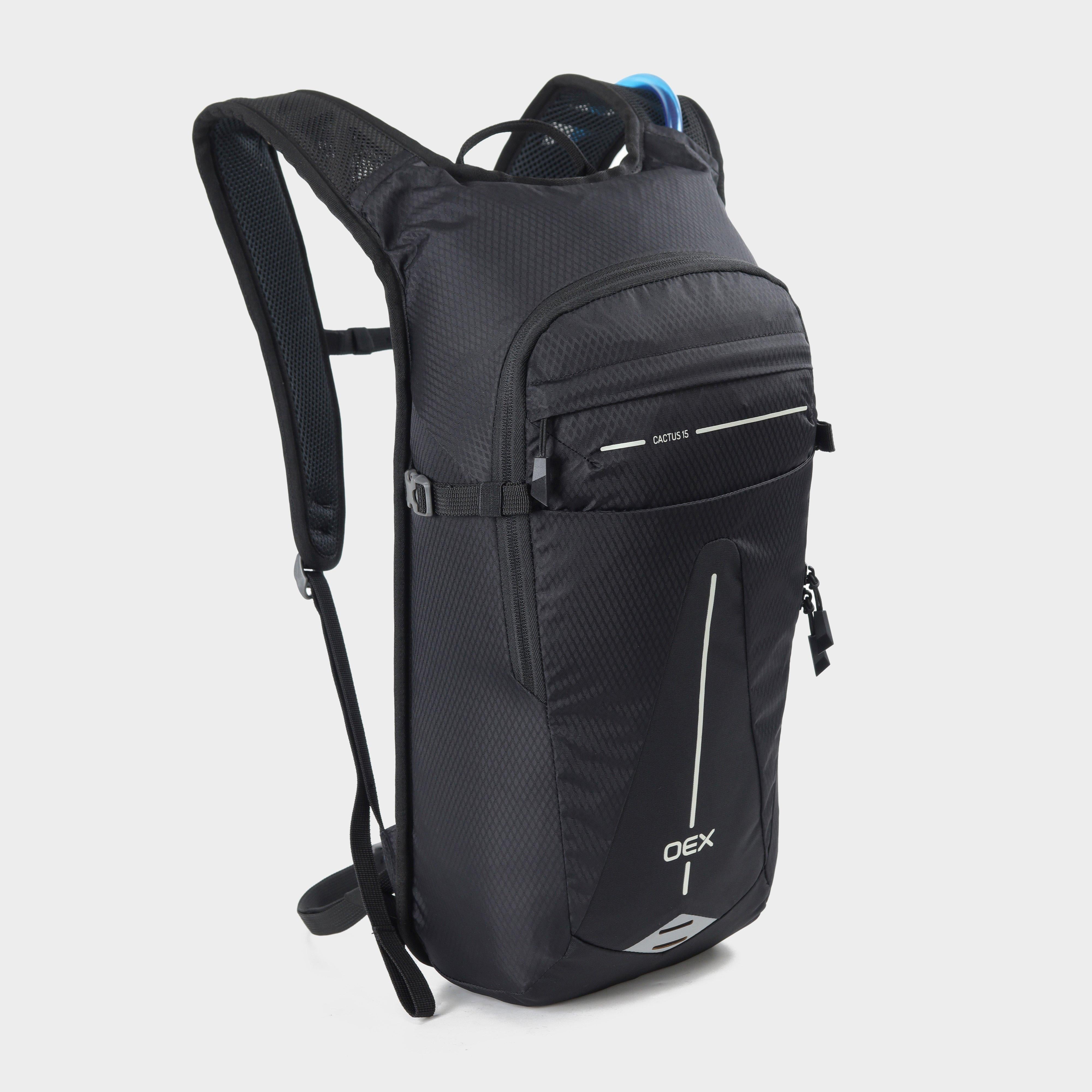 Black OEX Cactus 15L Daysack – GO Outdoors