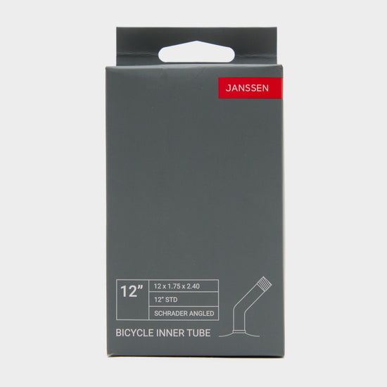 12 x 1.75 - 2 1/4" Bike Inner Tube with Angled Schrader Valve