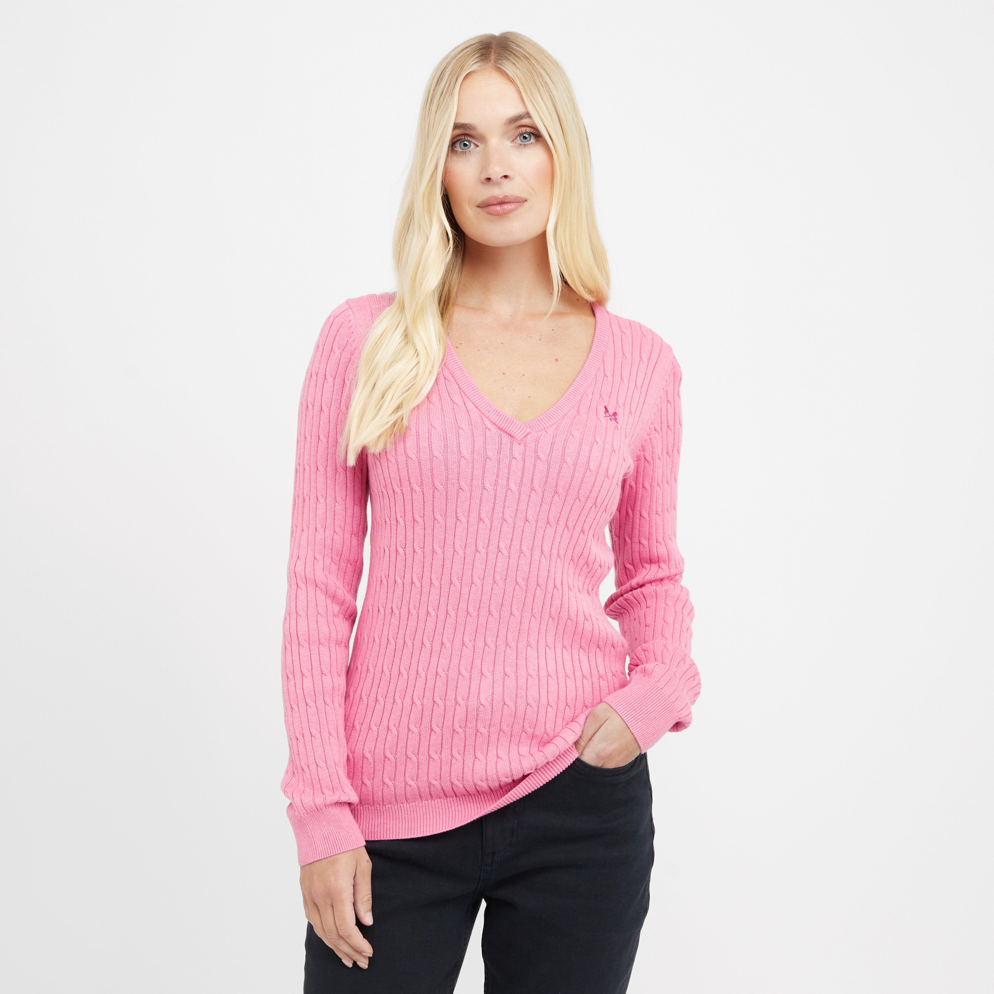 Women’s Heritage Cable Knit V Neck Jumper