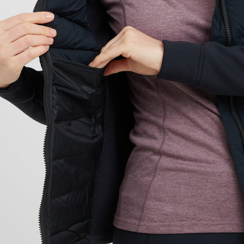 Women's Composite Hooded Down Jacket