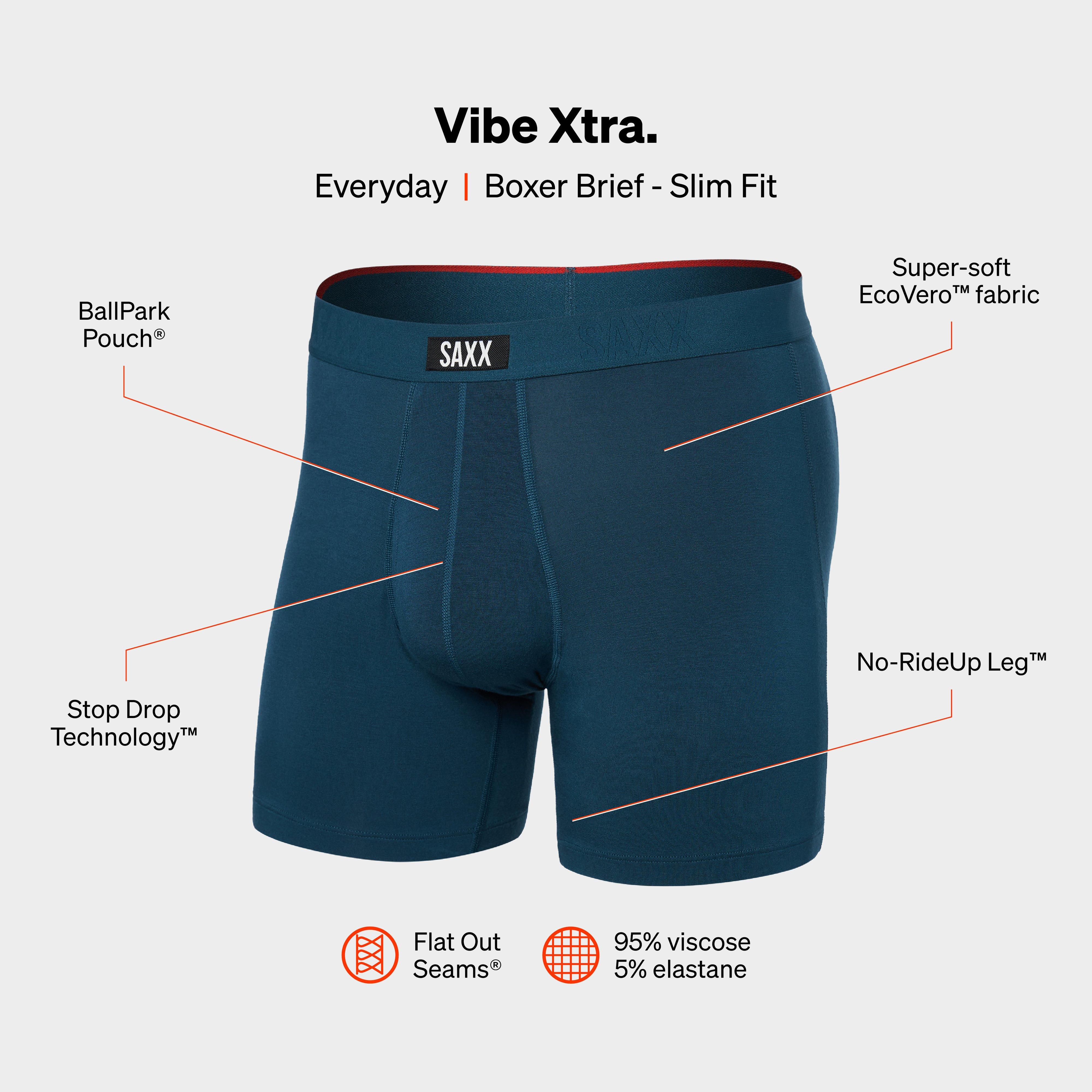 Men’s Vibe Xtra Comfort Boxer Briefs