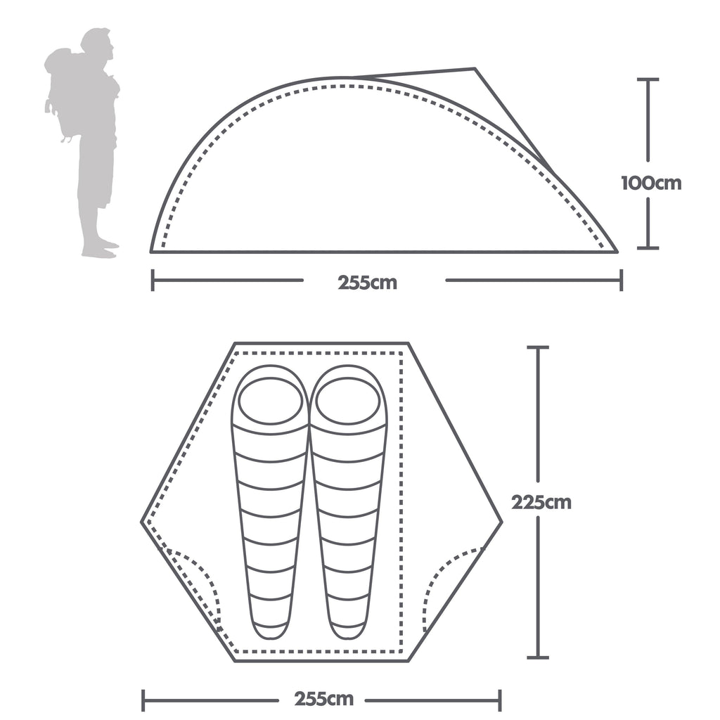 Refurbished Brecon 2 Tent