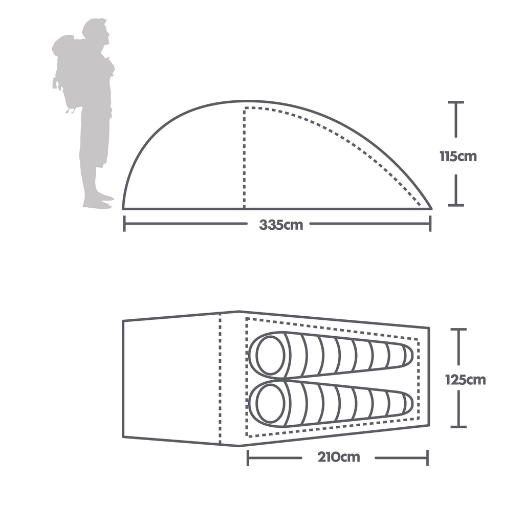 Refurbished Berghaus Cairngorm 2 Tent