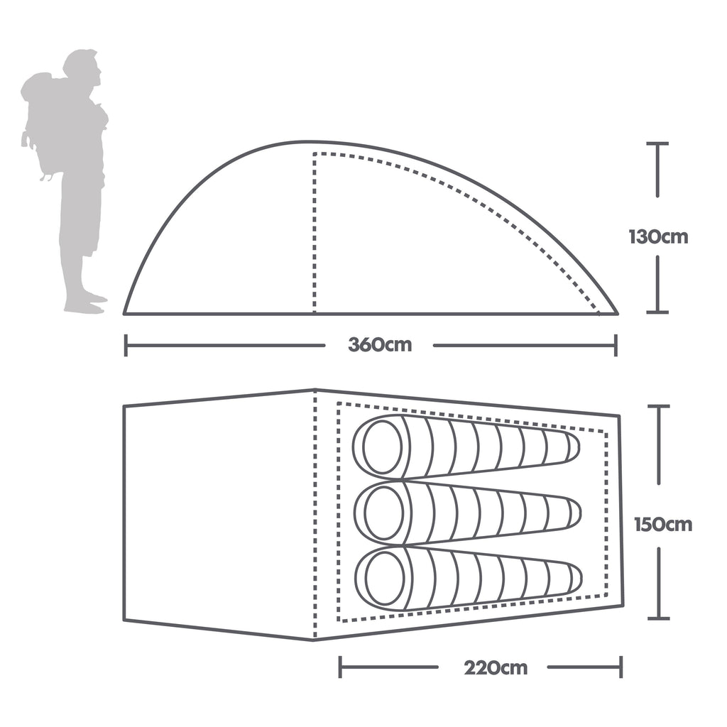 Refurbished Cairngorm 3 Tent