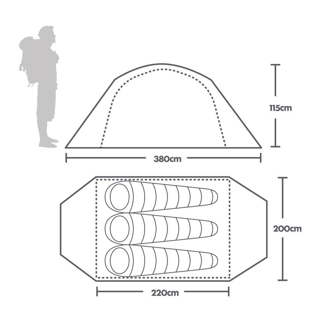 Refurbished Grampian 3 Tent