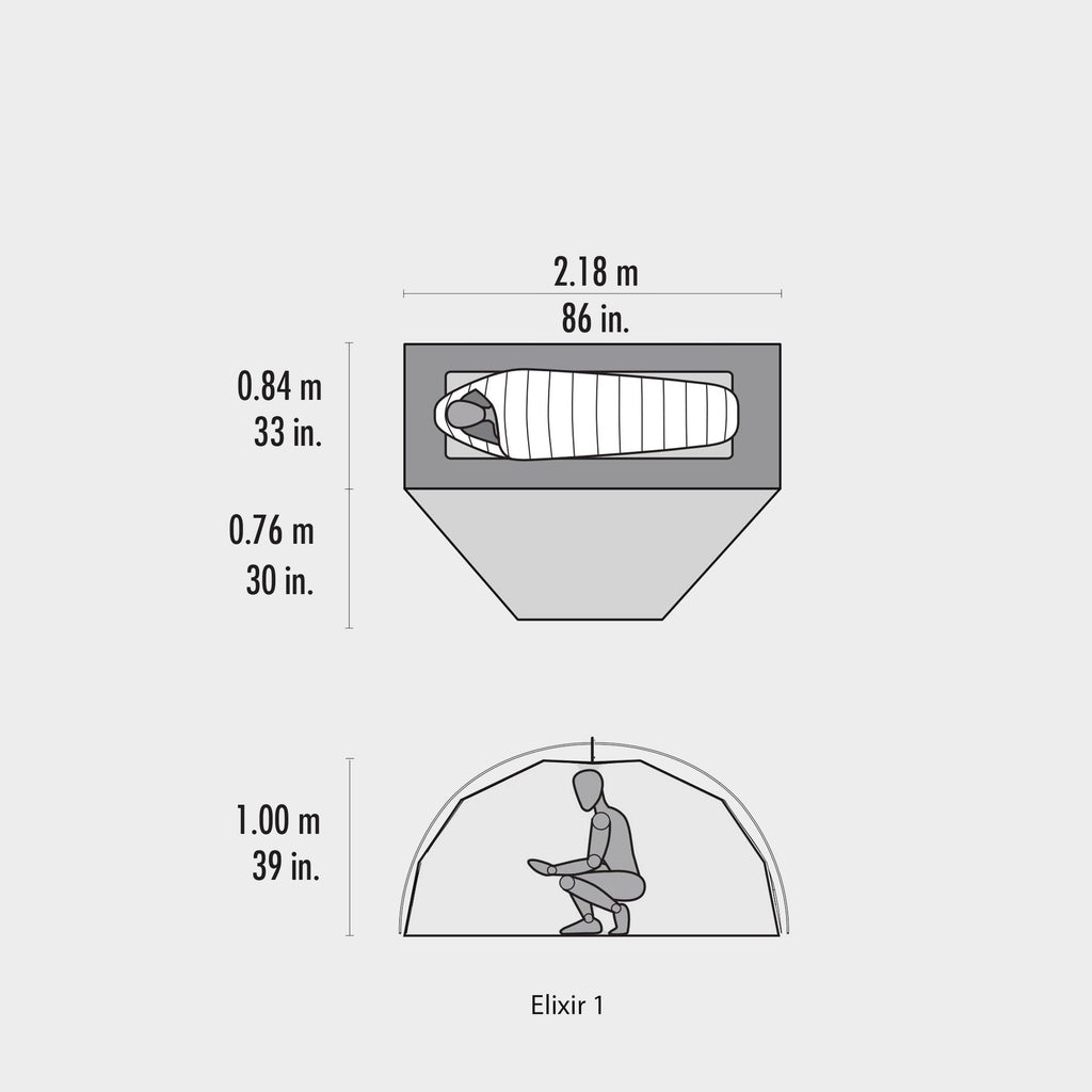 Refurbished Elixir™ 1 Backpacking Tent