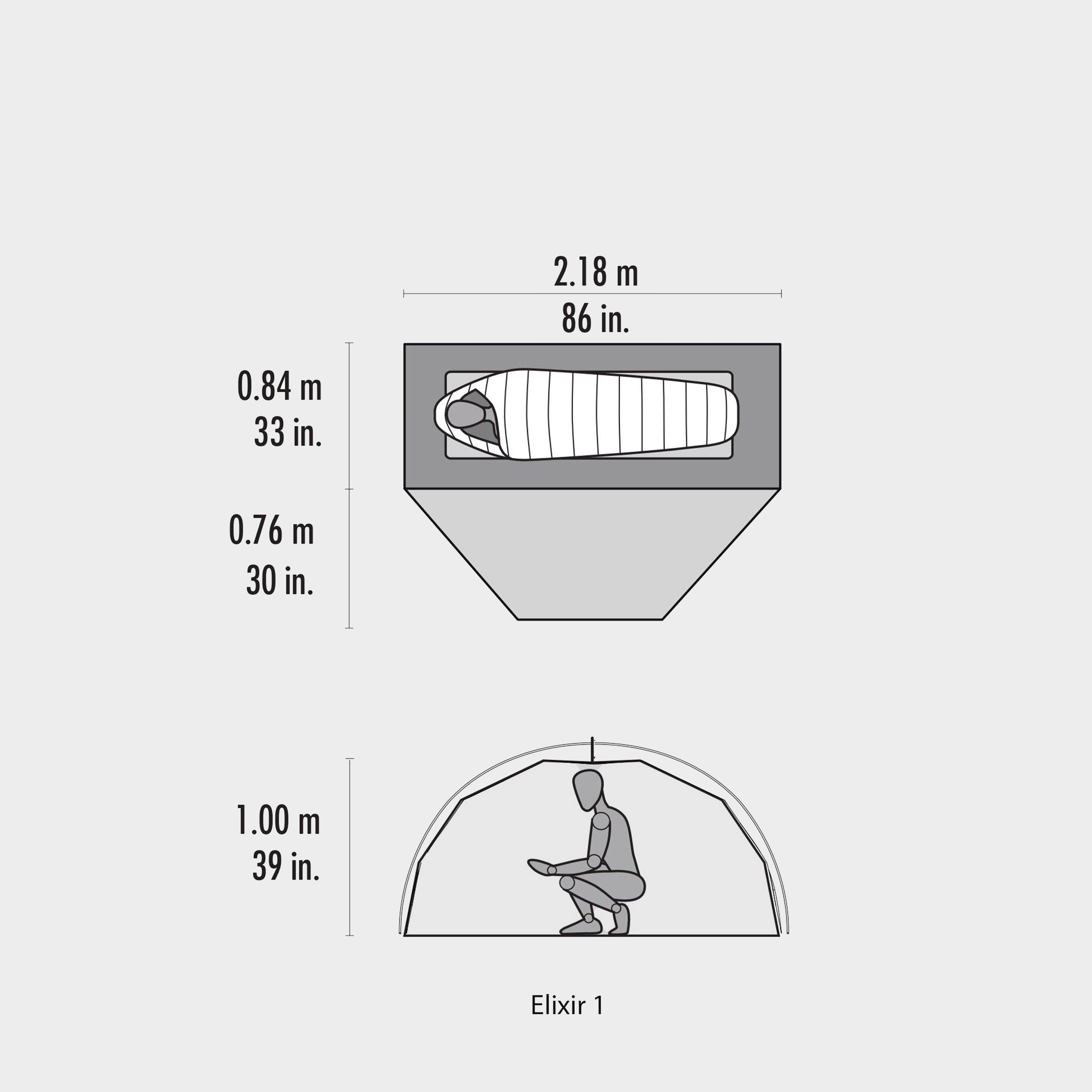 Refurbished Elixir™ 1 Backpacking Tent