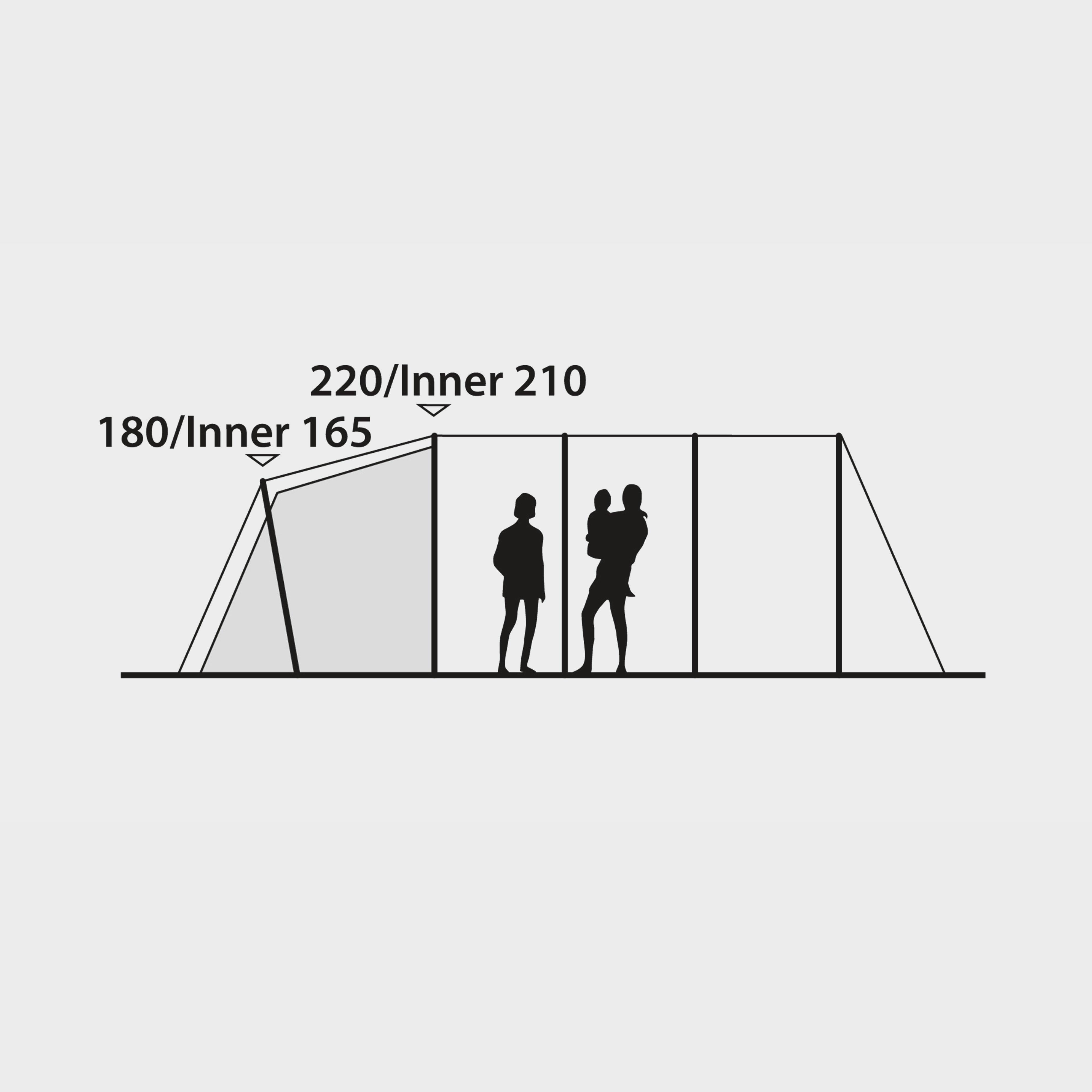 Refurbished Refurbished Glendo 6A Inflatable Family Tent