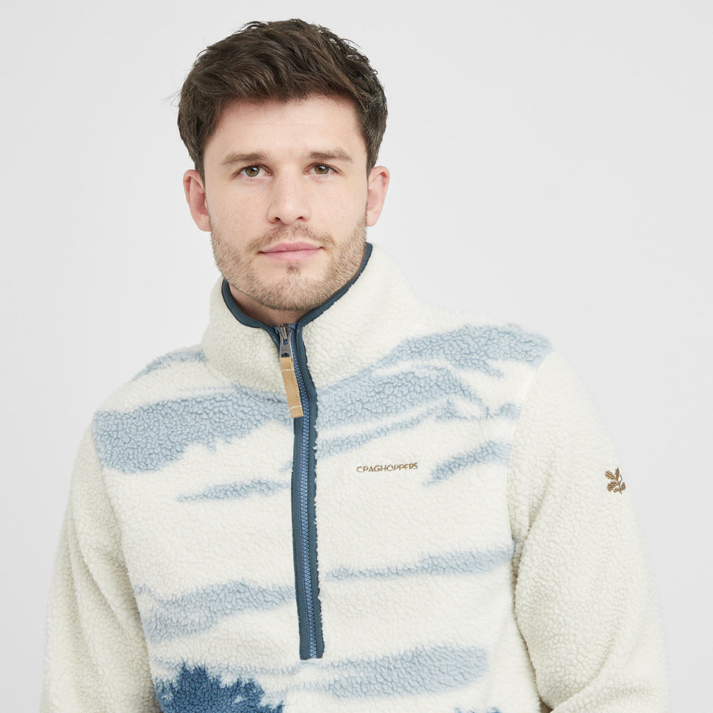 Men's National Trust Hathers Half Zip Fleece