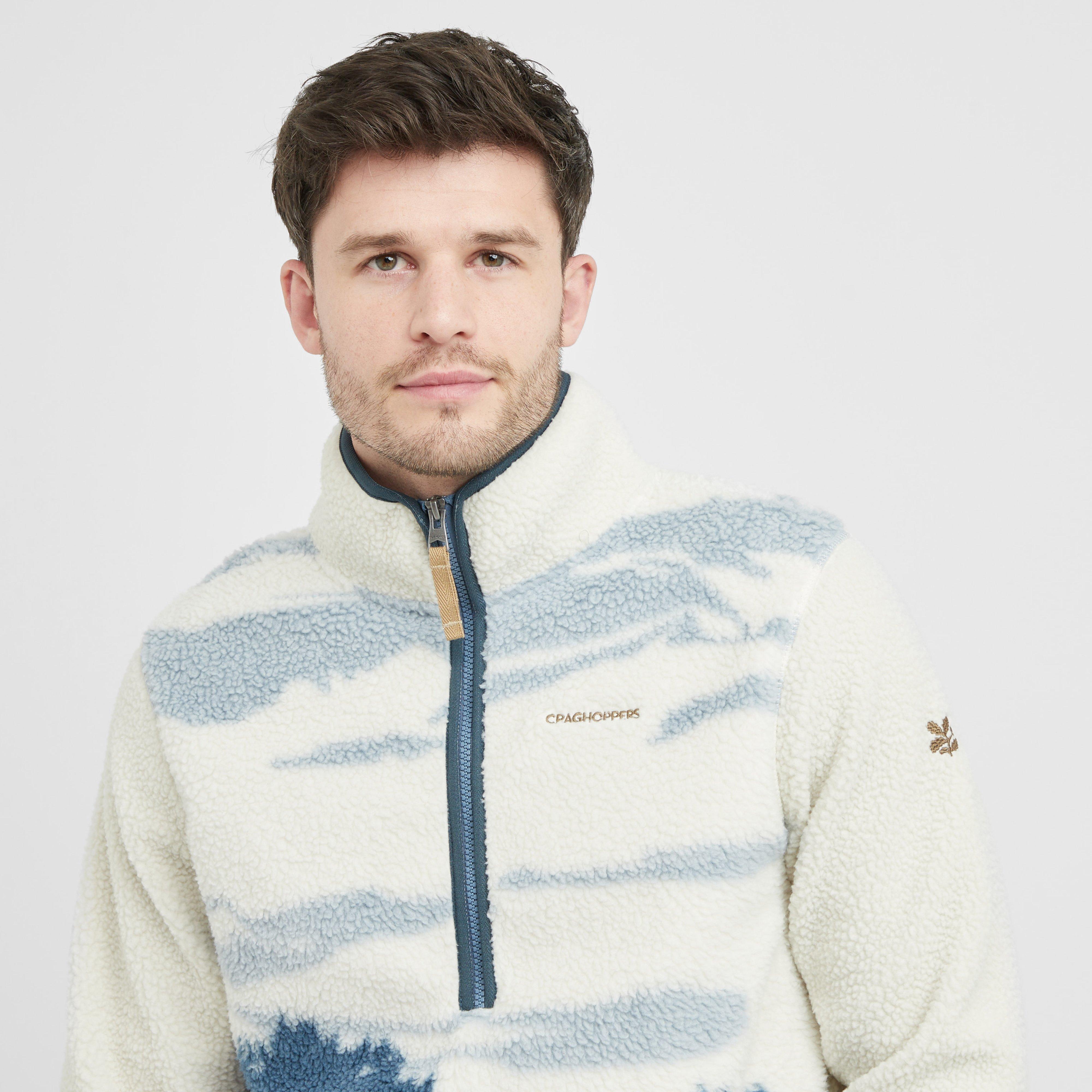 Men's National Trust Hathers Half Zip Fleece