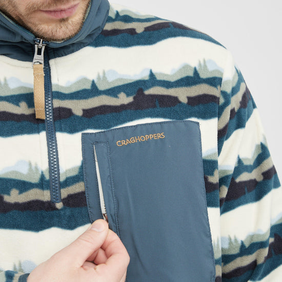 Men's National Trust Losehill Half Zip Fleece