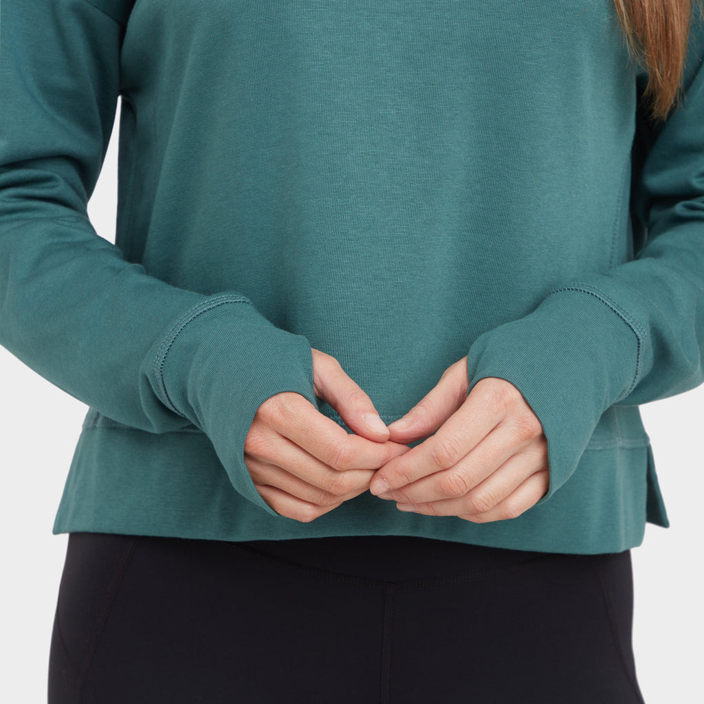 Women’s After Class Crop Sweatshirt