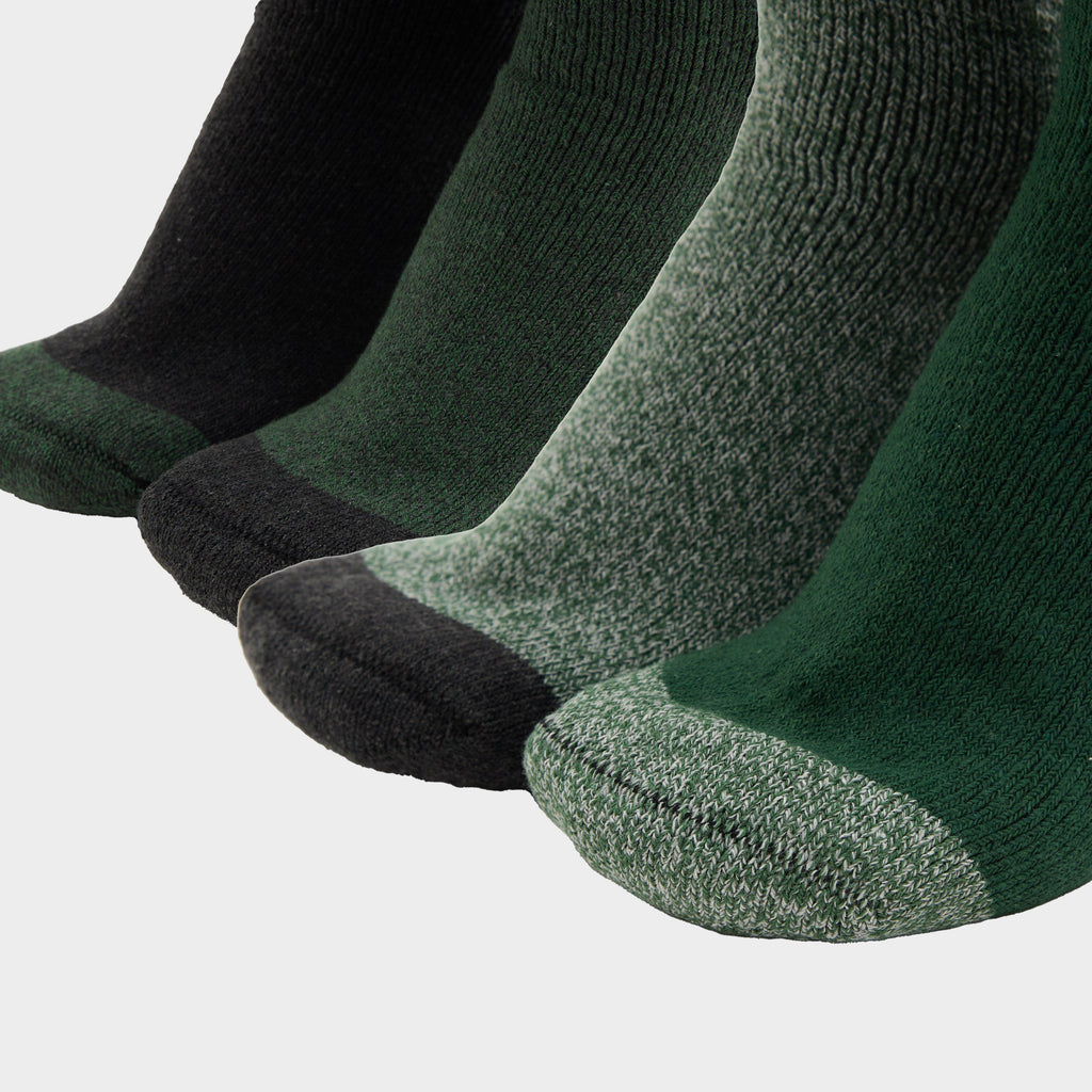 Men’s Performance Boot Socks 4 Pack