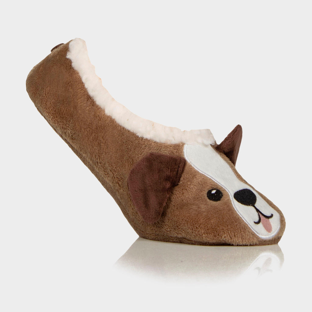 Women’s Dog Footsie Slippers
