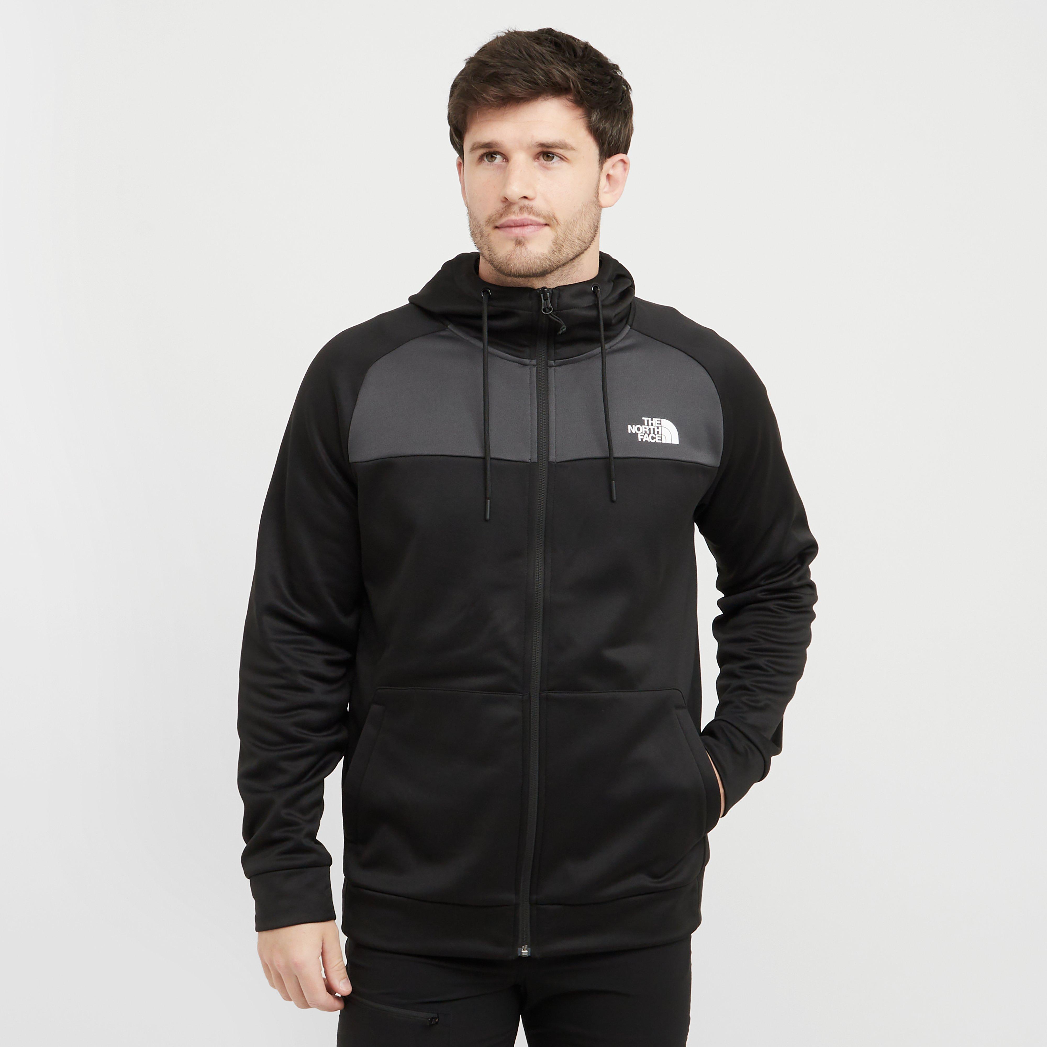 Black The North Face M REAXION FLEECE F/Z HOODIE - EU – GO Outdoors
