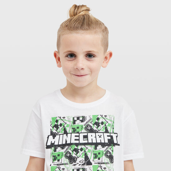 Kids’ Minecraft Graffiti T-Shirt