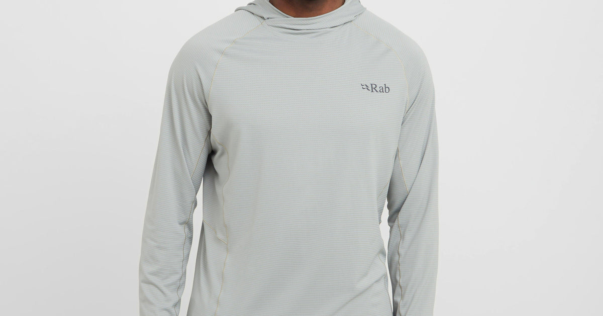 Grey Rab Men’s Sonic Hoodie – GO Outdoors