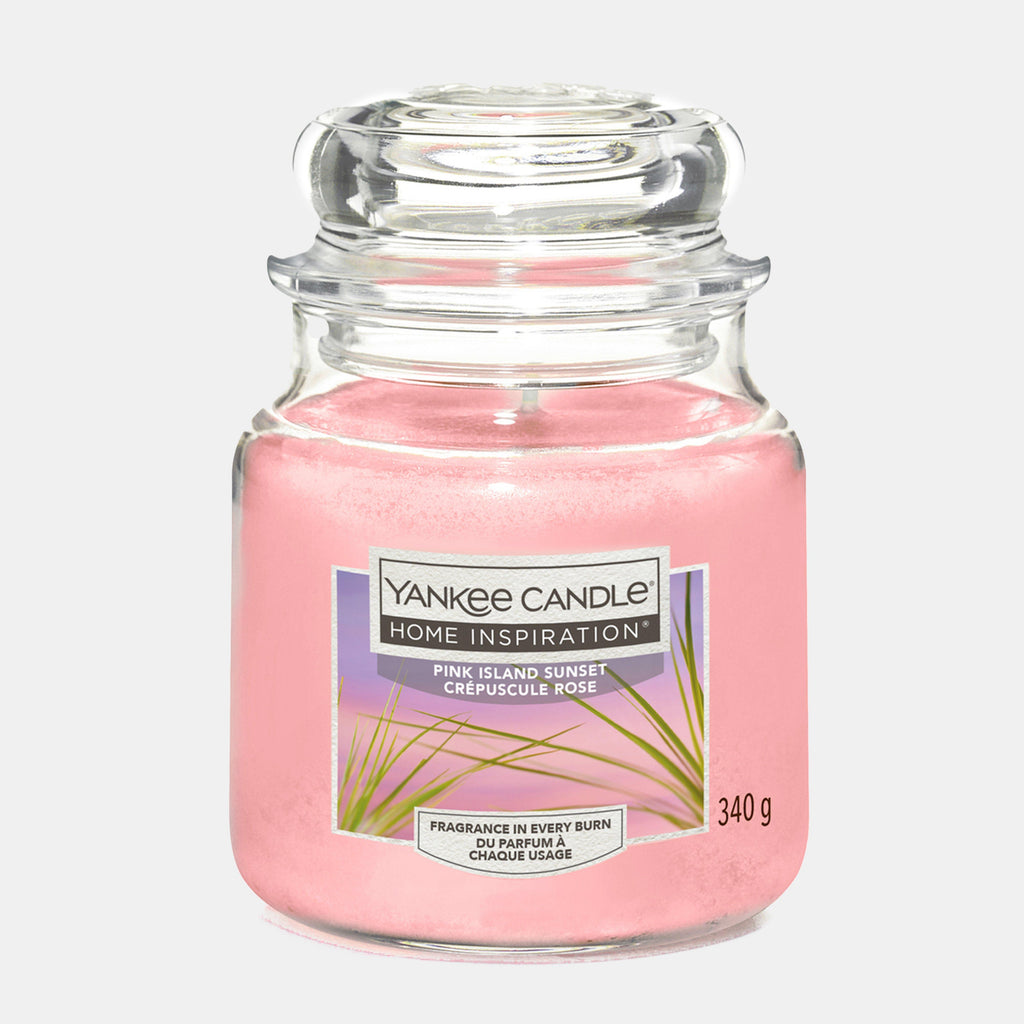Pink Island Sunset Medium Jar