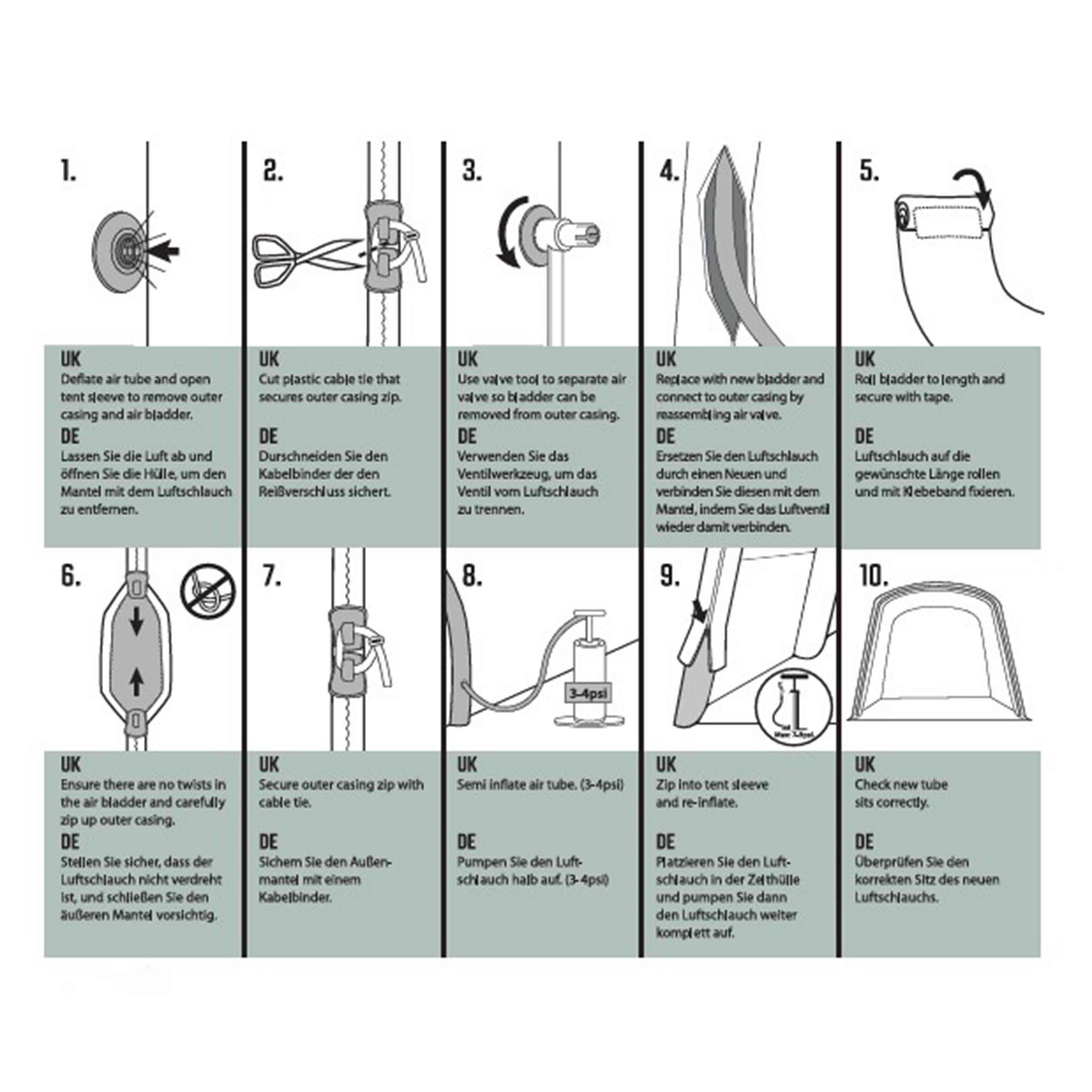 Air Tube Repair Kit - One Air