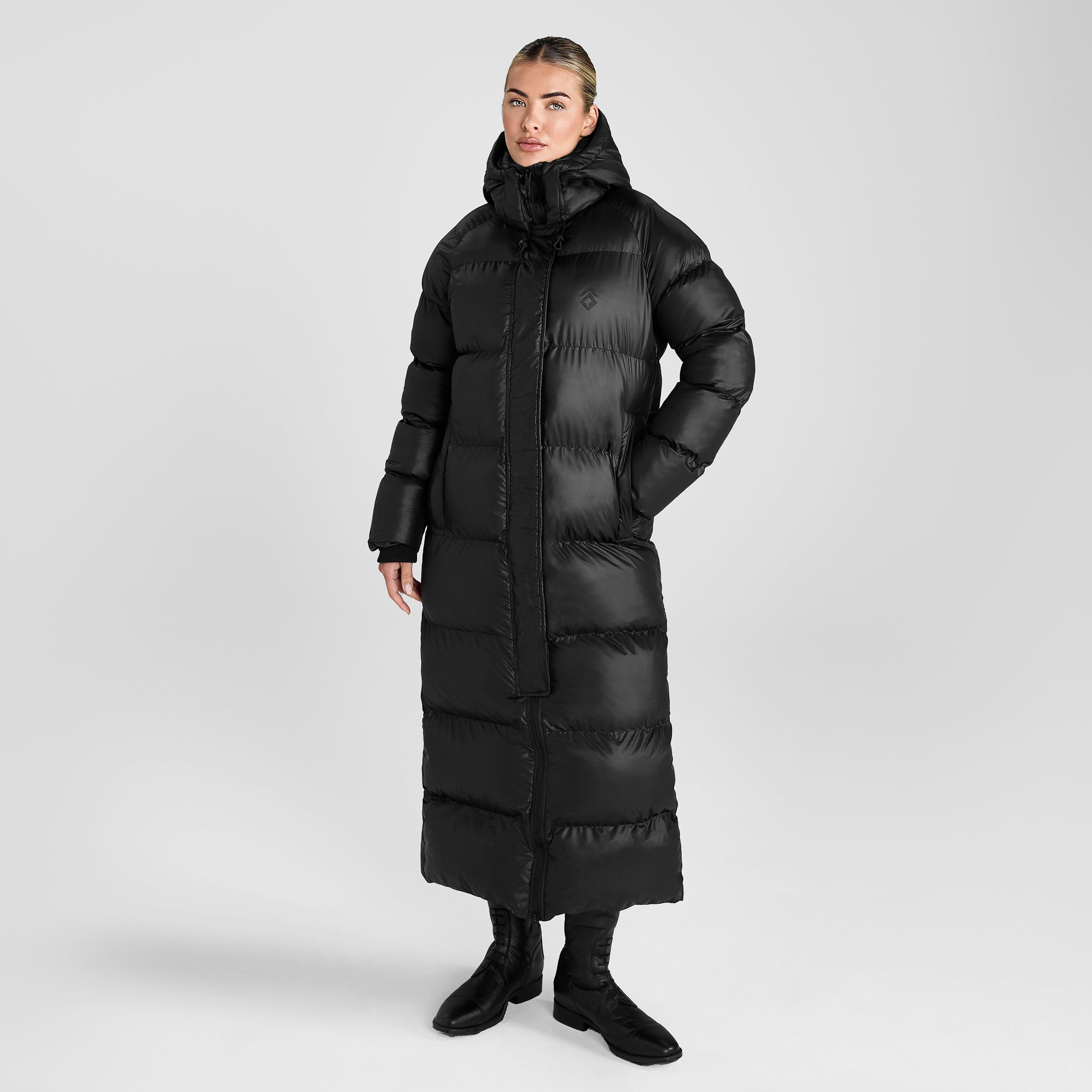 Women's Heavy Quilted Long Puffer Jacket