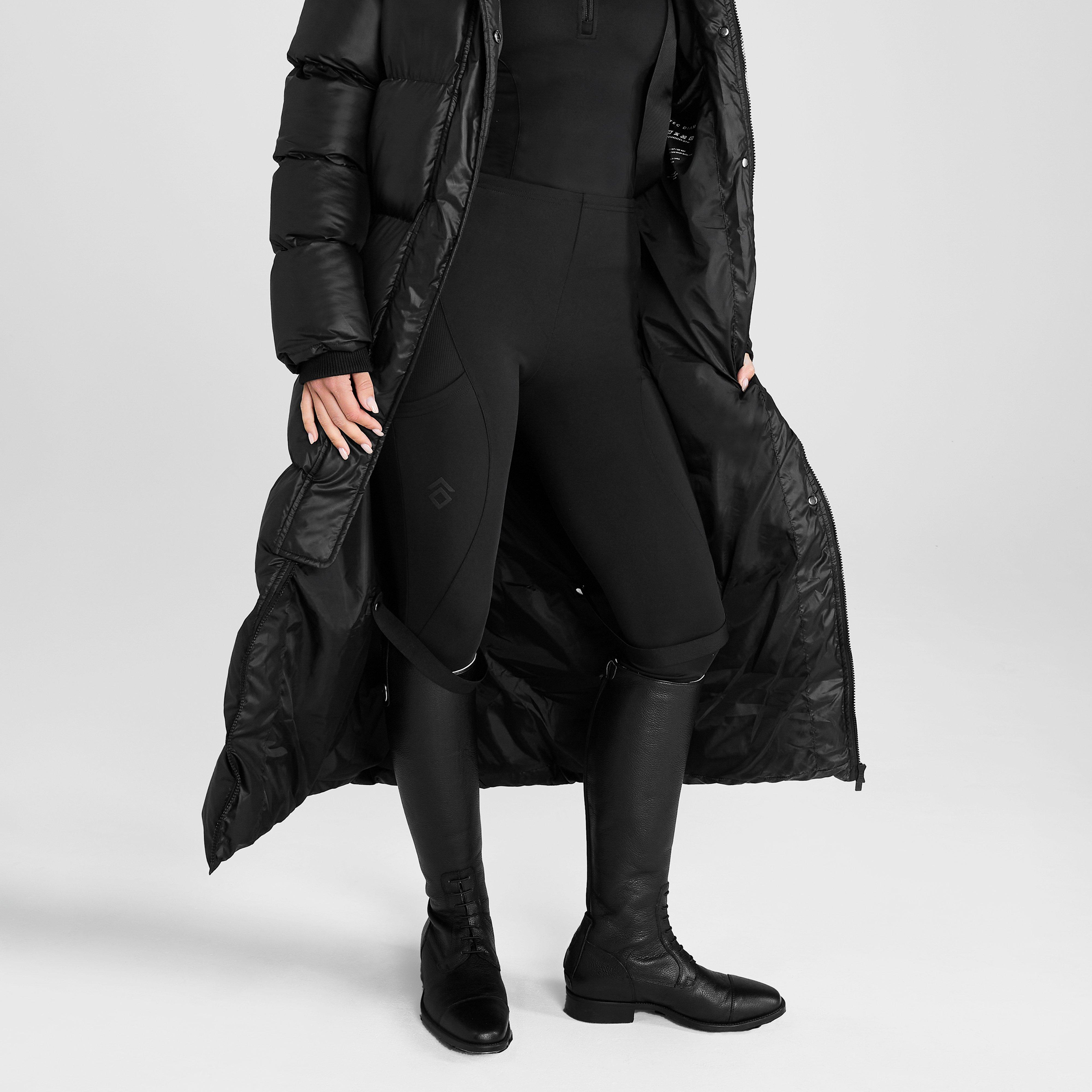Women's Heavy Quilted Long Puffer Jacket