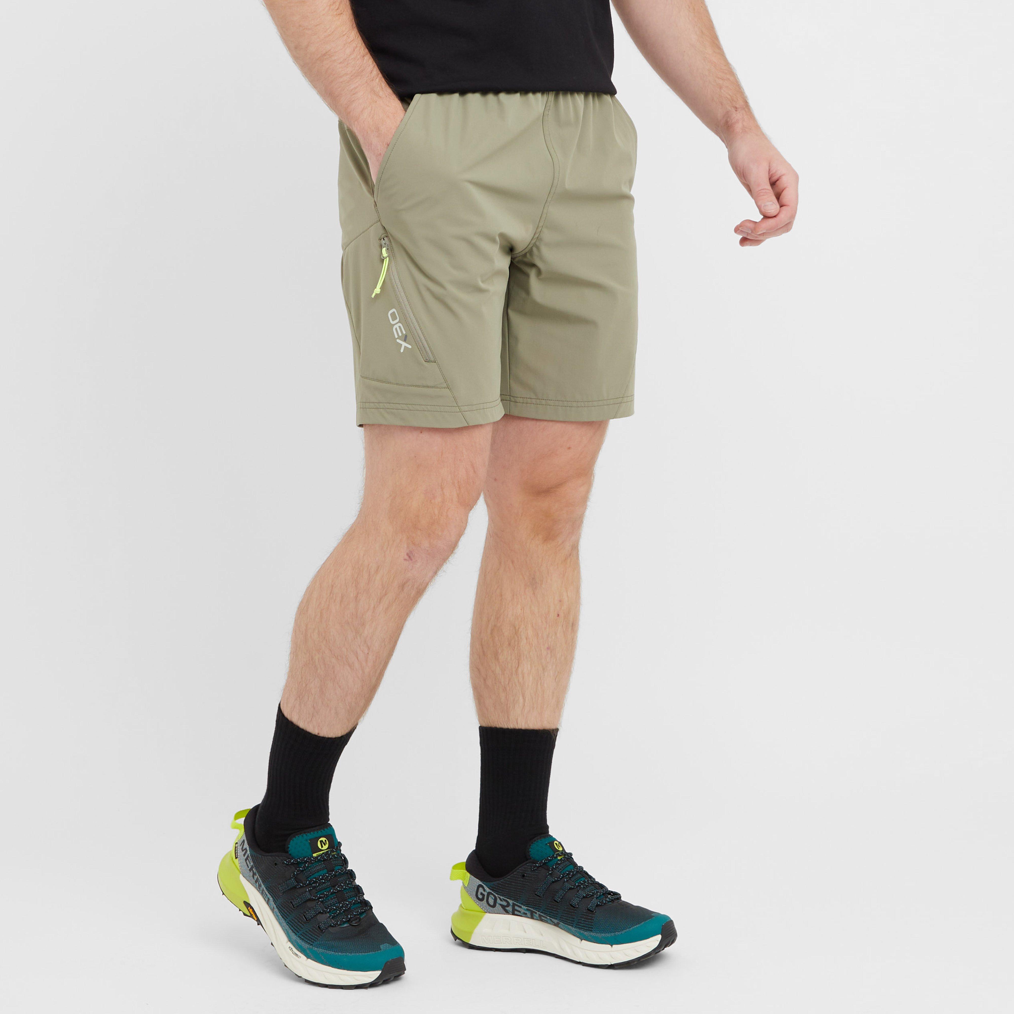 Khaki OEX Men's Tech Lite Shorts – GO Outdoors