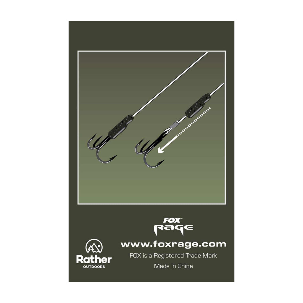 Predator Camo Treble Hook Sleeves