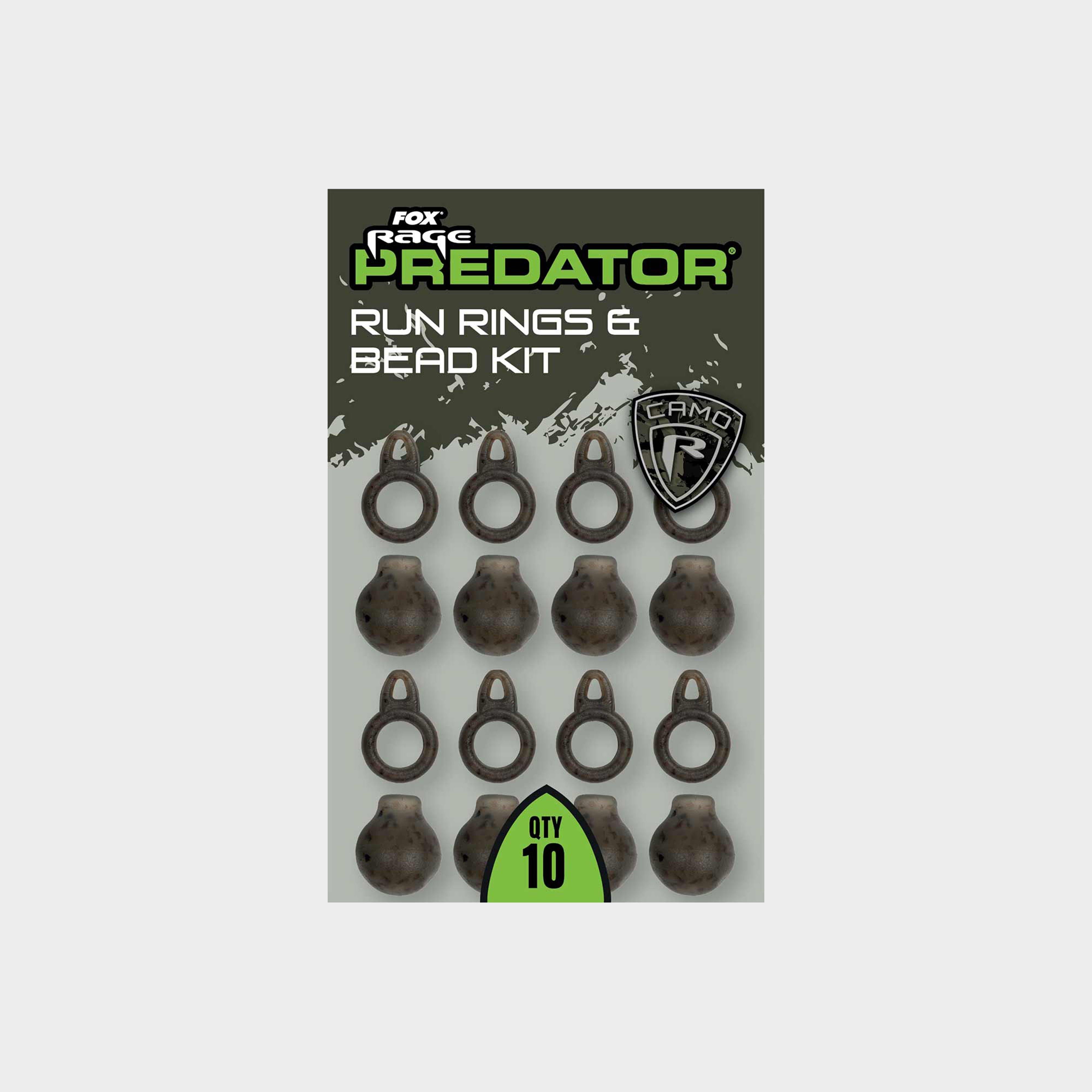 Predator Camouflage Run Rings & Bead Kit