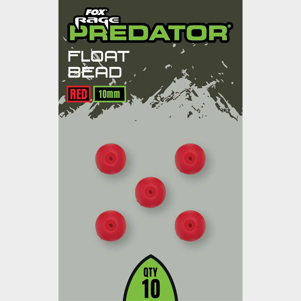Predator Red Float Beads