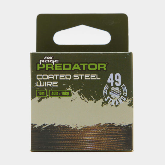 Predator 49-Strand Coated Steel Wire 10m 40lb