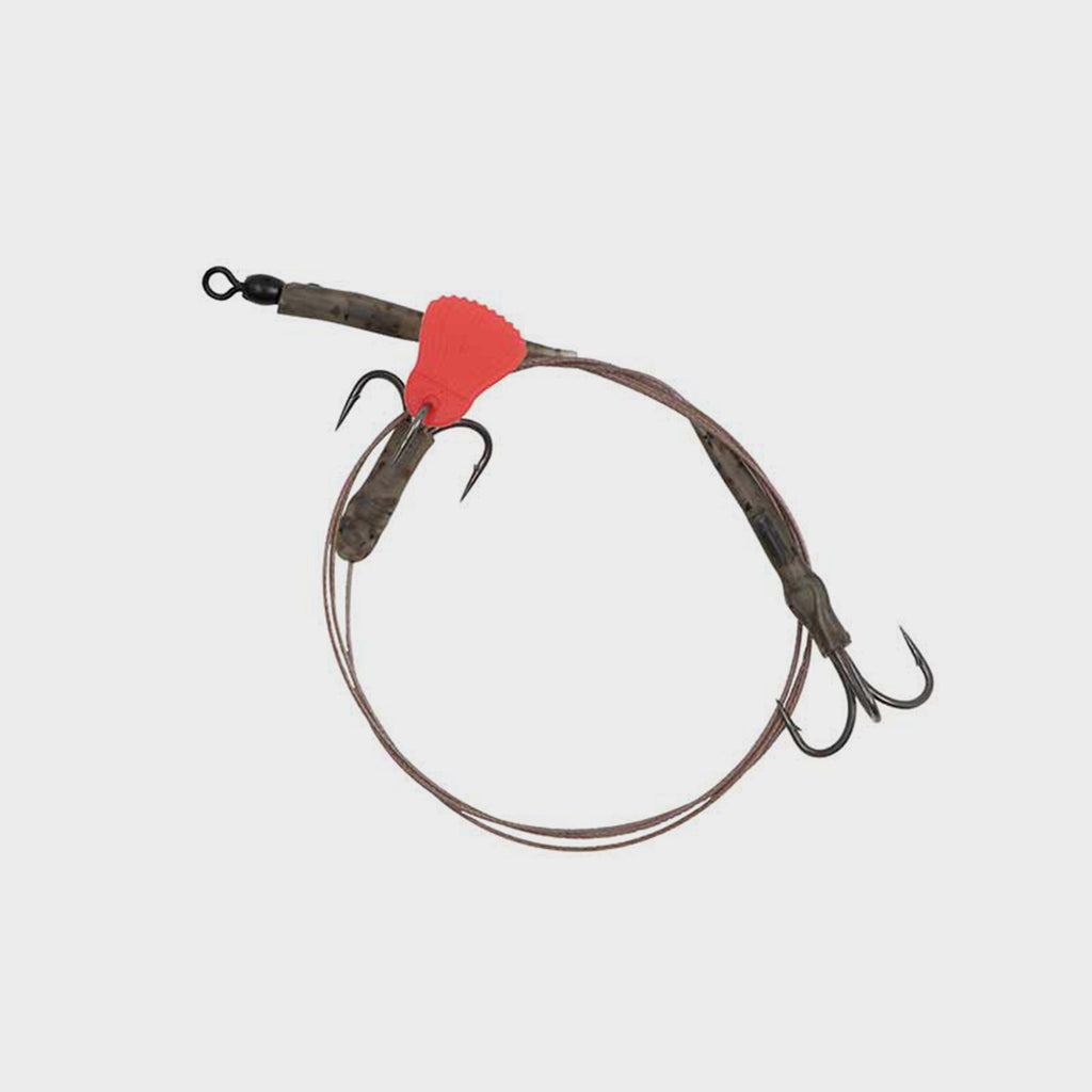 Predator Twin Treble Trace 52cm Size 6 Barbed