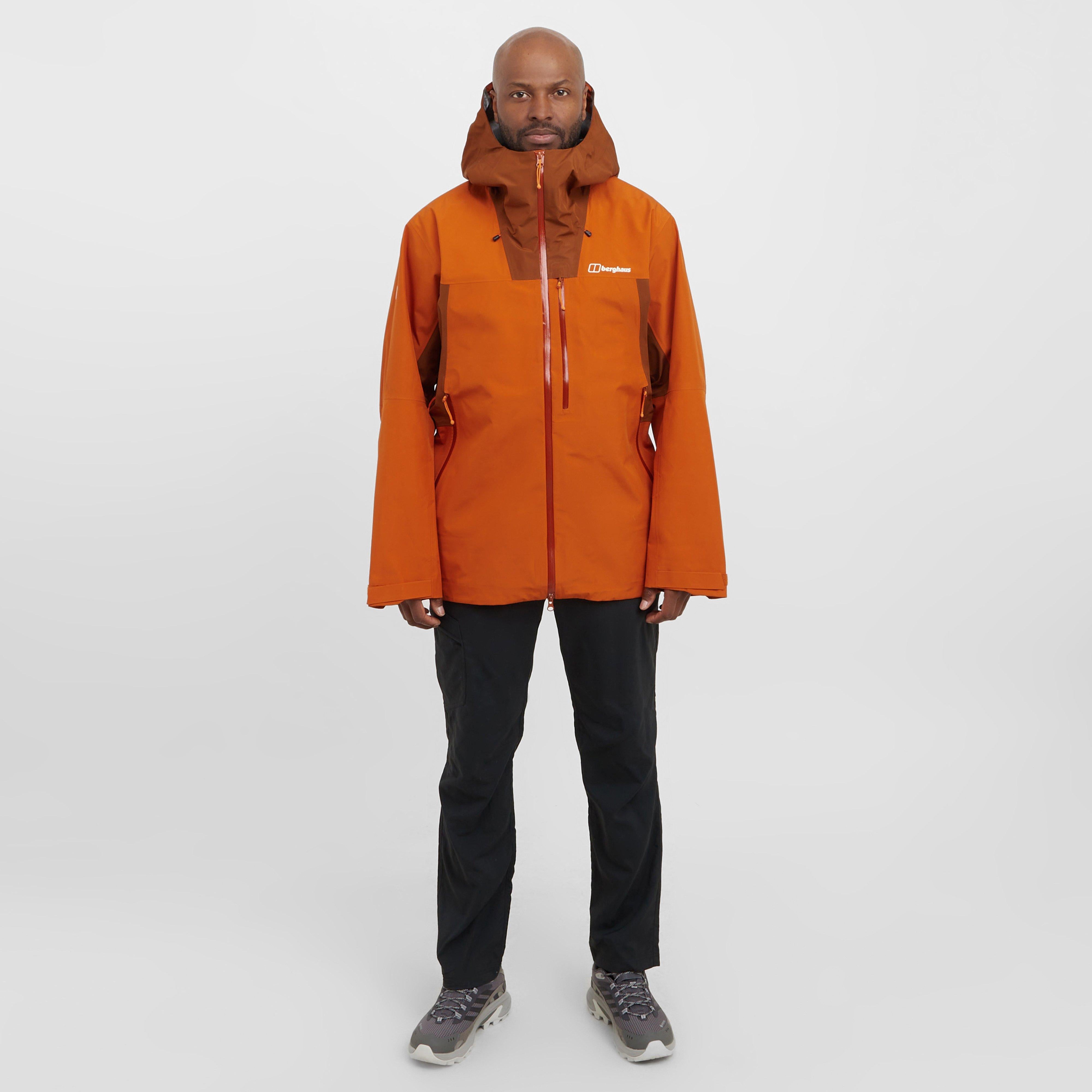 Orange Berghaus Men's Ridge-Seeker GORE-TEX® Waterproof Jacket