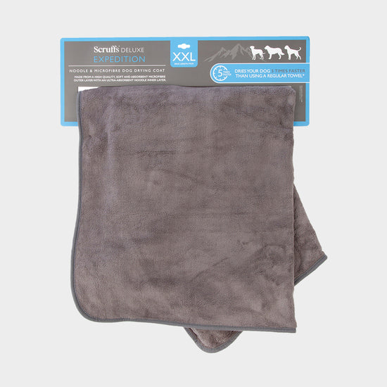Expedition Deluxe Noodle & Microfibre Dog Drying Coat XXL