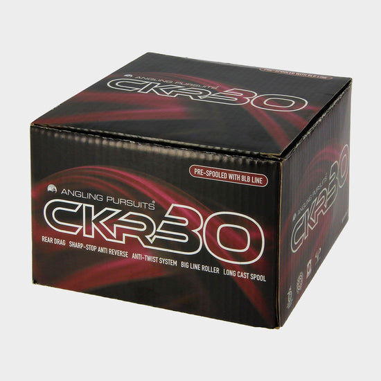 CKR30 Coarse Fishing Reel Loaded With 8lb Line