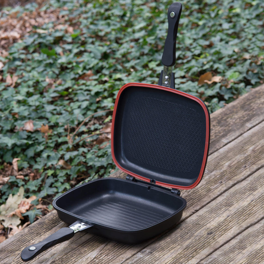 Non-Stick Double-Grill Pan