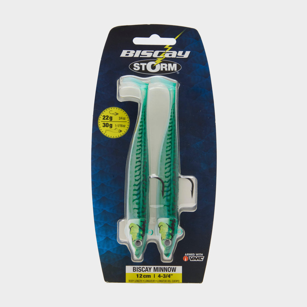 360GT Coastal Biscay Green Mackerel Mounted Lures 2 Pack