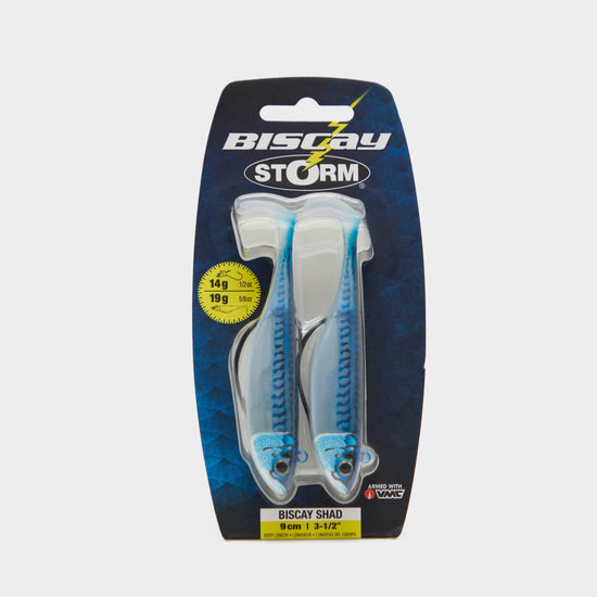 360GT Biscay Shad Mounted Blue Mackerel 2 Pack