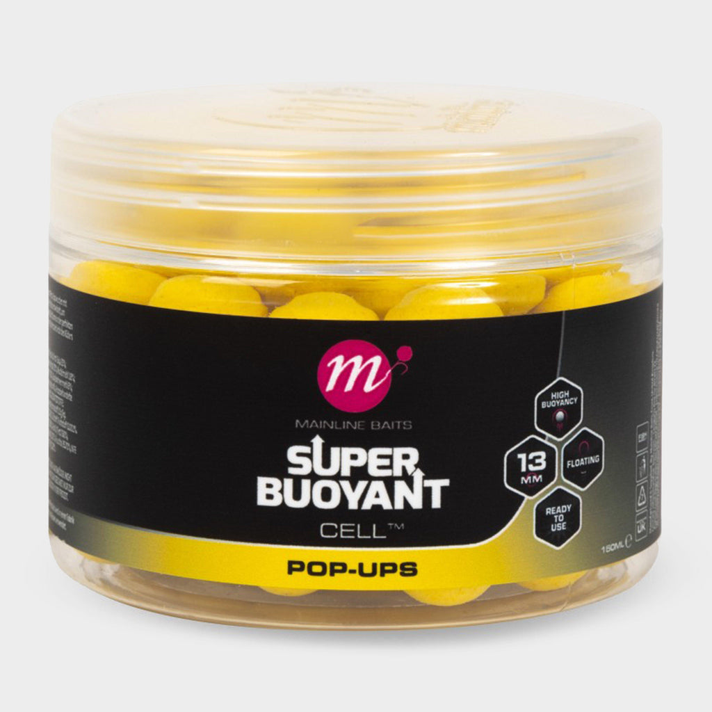 Super Buoyant Pop Ups Cell Yellow 13mm