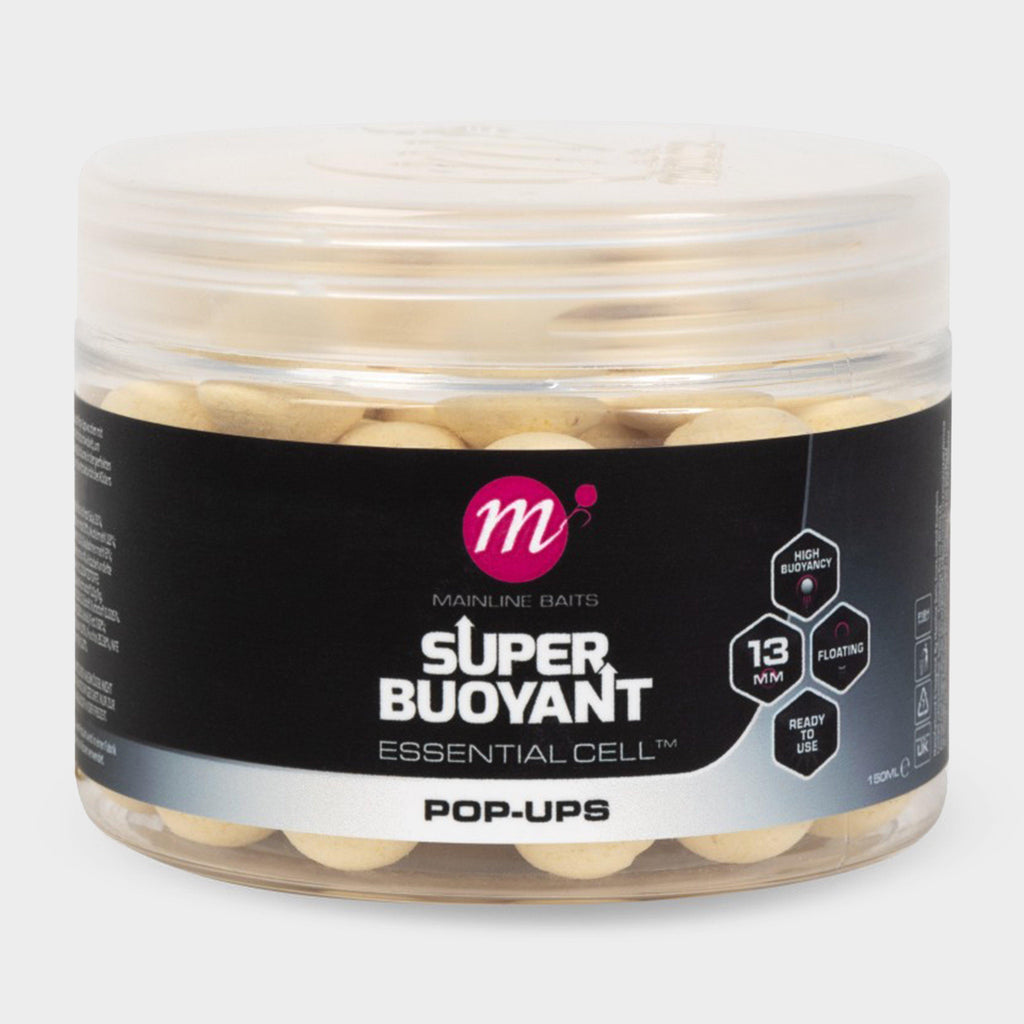 Super Buoyant Pop Ups Essential Cell White 13mm