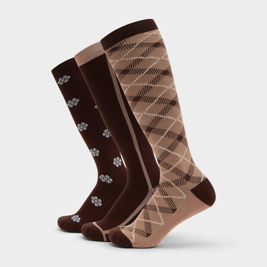 Adults 3 Pack Socks