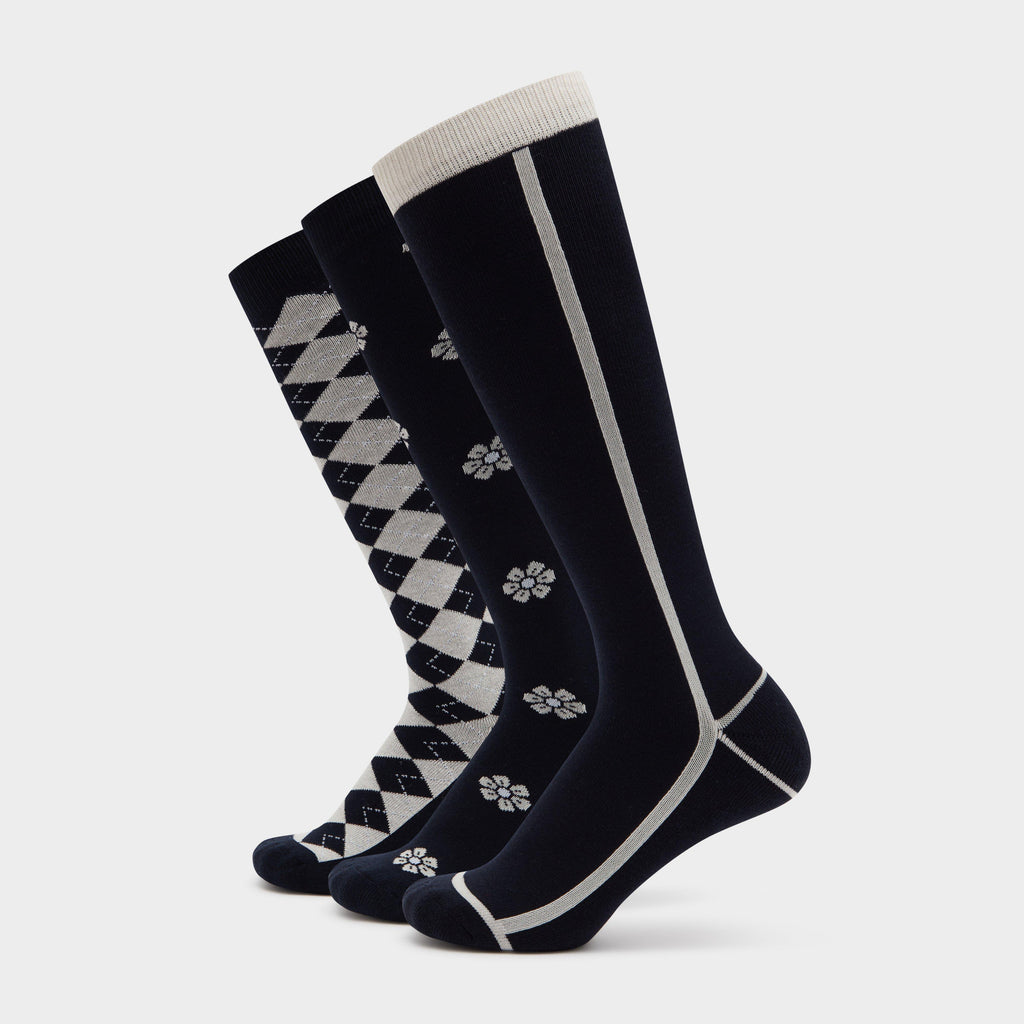 Adults Dublin 3 Pack Socks