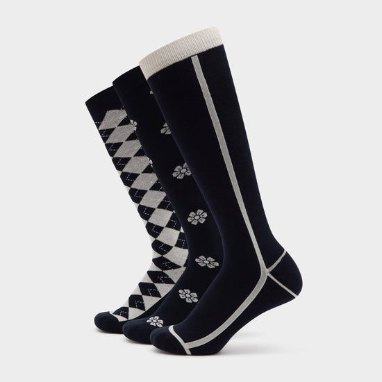 Adults Dublin 3 Pack Socks