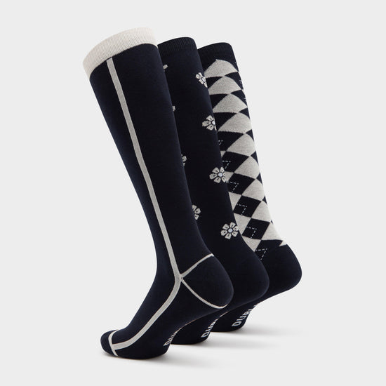 Adults Dublin 3 Pack Socks