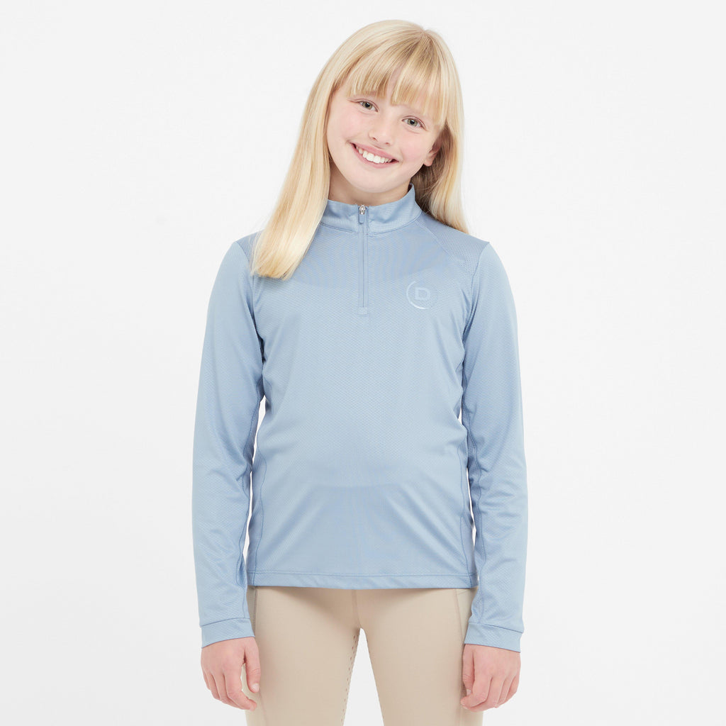 Kids' Breathable Long Sleeved Riding Top