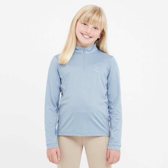 Kids' Breathable Long Sleeved Riding Top