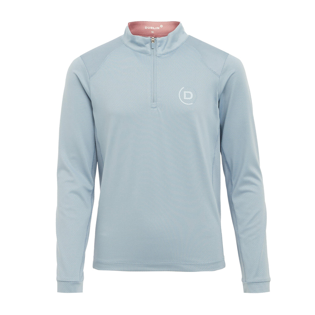 Kids' Breathable Long Sleeved Riding Top