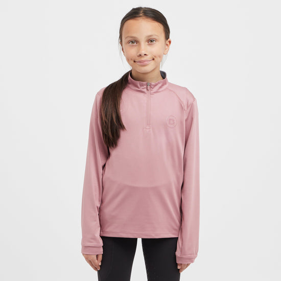 Kids' Breathable Long Sleeved Riding Top