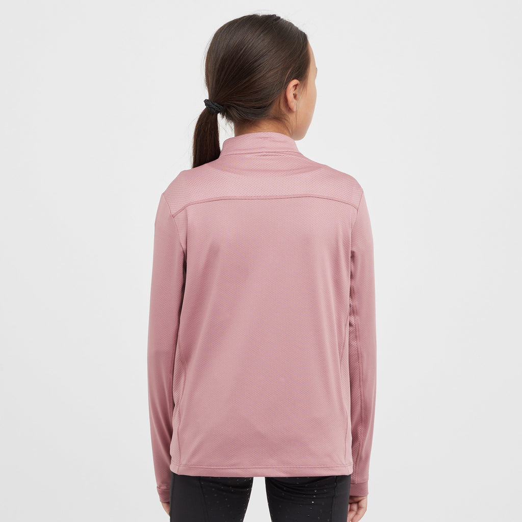 Kids' Breathable Long Sleeved Riding Top